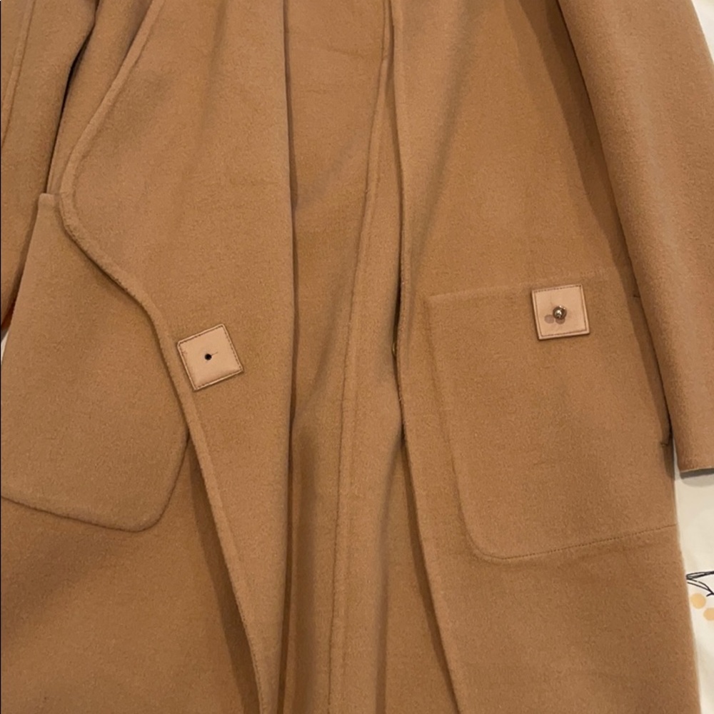 Designer style cashmere coat